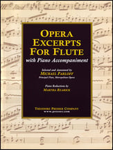 OPERA EXCERPTS FOR FLUTE WITH PIANO cover